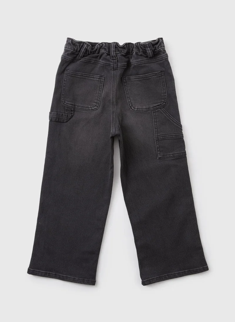 ماتلان Boys Grey Carpenter Jeans